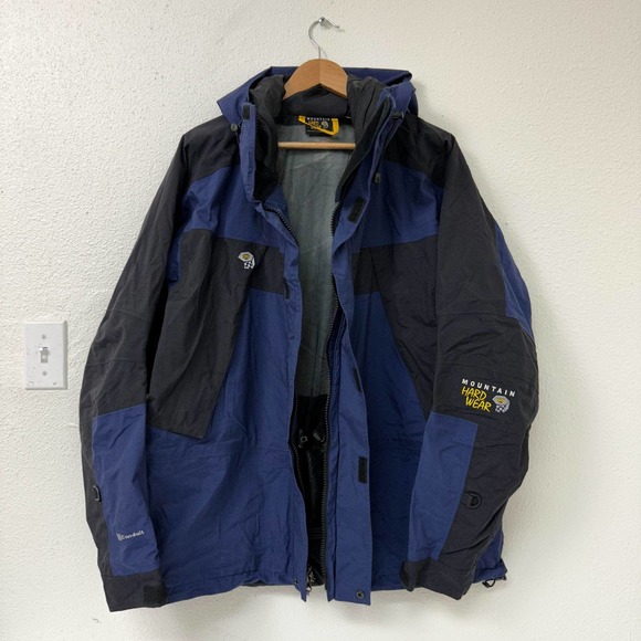 Mountain Hardwear Jackets & Coats Mens Mountain Hardwear Conduit Nylon Zip Hooded Snow Ski